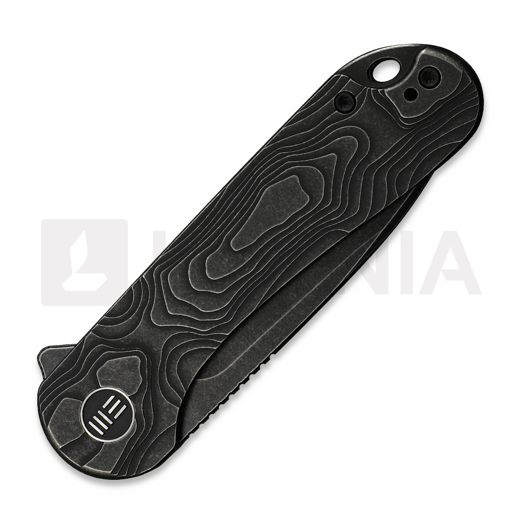 Coltello pieghevole We Knife Elementum, Black Titanium, Black Stonewash WE18062XA-1