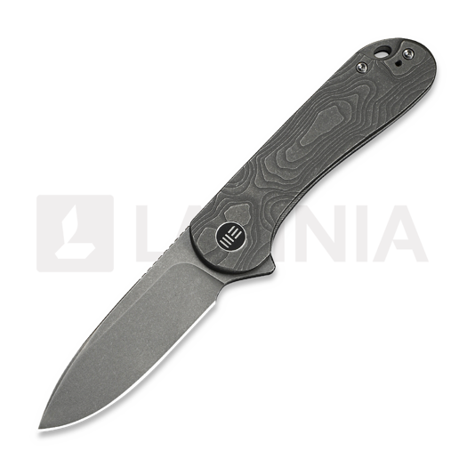 Nóż składany We Knife Elementum, Gray Titanium, Stonewash WE18062XA-2