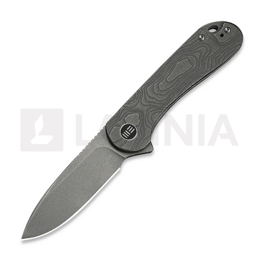 Складной нож We Knife Elementum, Gray Titanium, Stonewash WE18062XA-2