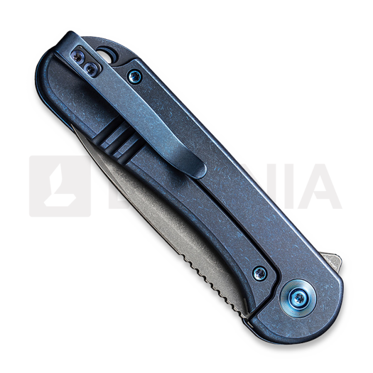 Couteau pliant We Knife Elementum, stonewash, bleu WE18062X-2