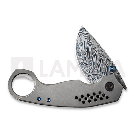 We Knife Envisage Damasteel, Gray Titanium WE22013-DS1