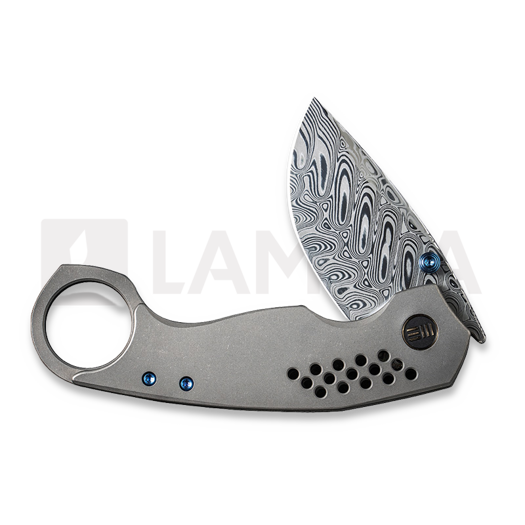 We Knife Envisage Damasteel, Gray Titanium WE22013-DS1