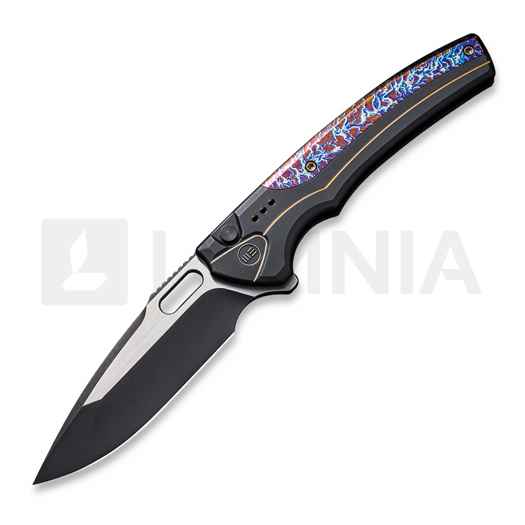 We Knife Exciton, Black Titanium, Flamed, Black Stonewash WE22038A-4