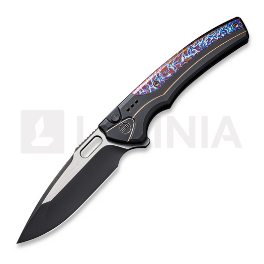 We Knife Exciton, Black Titanium, Flamed, Black Stonewash WE22038A-4