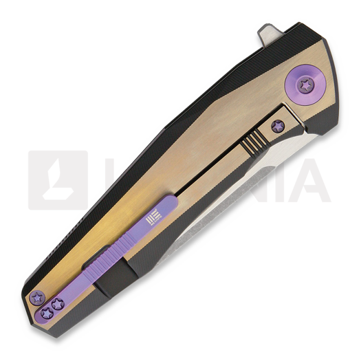 We Knife Framelock Black/Gold 折叠刀 603B