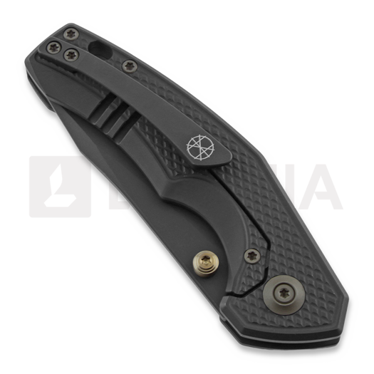 Coltello pieghevole We Knife Gnar, nero 917B
