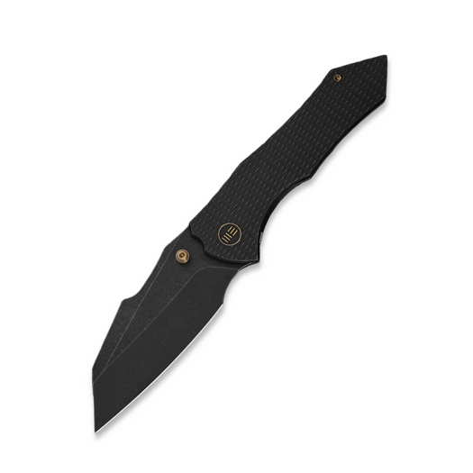We Knife High-Fin XL, Black Ti, Black Stonewashed WE24010-1