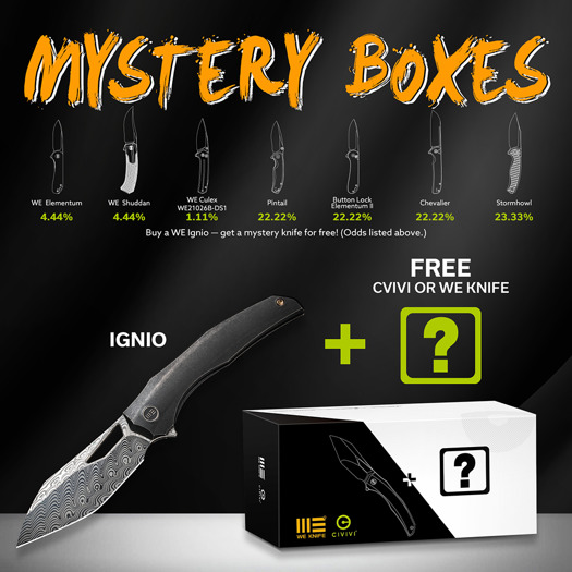 We Knife Ignio Mystery Box 4 WE22042B-DS1MB