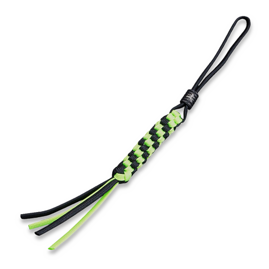 We Knife Lanyard with tube, negro A-01D