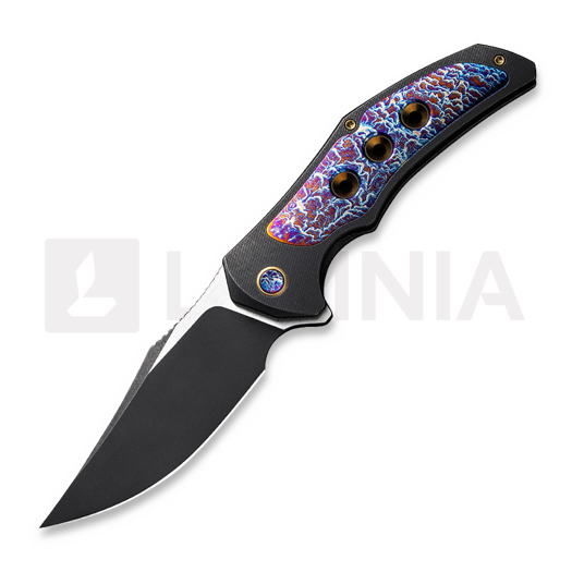 We Knife Magnetron, Black Titanium, Flamed, Black Stonewash WE18058-4