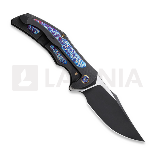 We Knife Magnetron, Black Titanium, Flamed, Black Stonewash WE18058-4