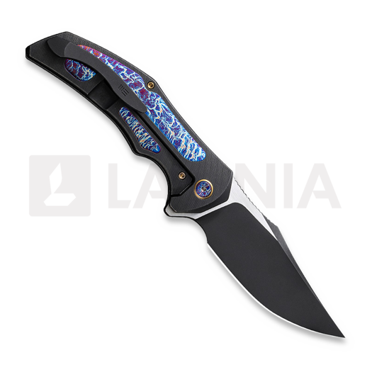 We Knife Magnetron, Black Titanium, Flamed, Black Stonewash WE18058-4