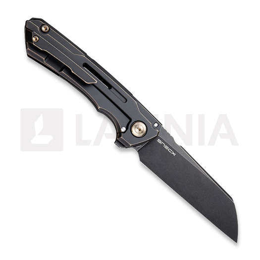 Navalha We Knife Mini Buster, antique bronze 2003B