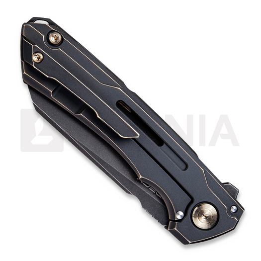 Navalha We Knife Mini Buster, antique bronze 2003B