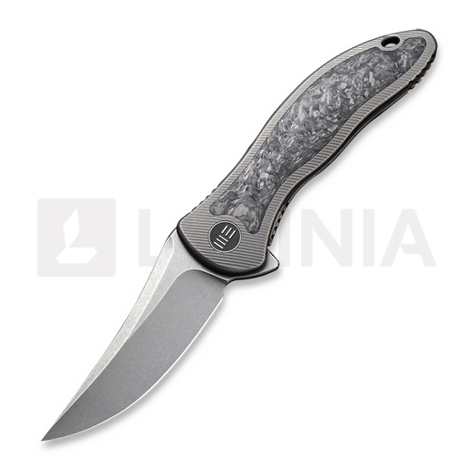 Navalha We Knife Mini Synergy, shredded carbon fiber inlay 2011CF-A