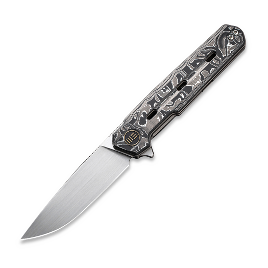We Knife Navo, Aluminum Foil CF, Hand Rubbed Satin WE22026-6