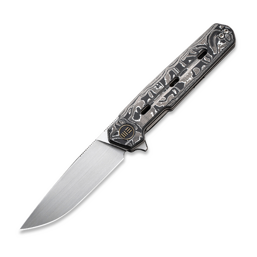 We Knife Navo, Aluminum Foil CF, Hand Rubbed Satin WE22026-6