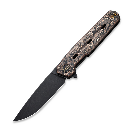 We Knife Navo, Copper Foil CF, Black Stonewash WE22026-5