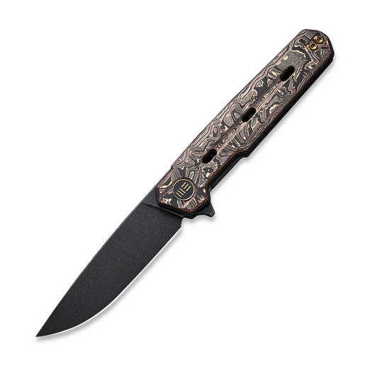 We Knife Navo, Copper Foil CF, Black Stonewash WE22026-5