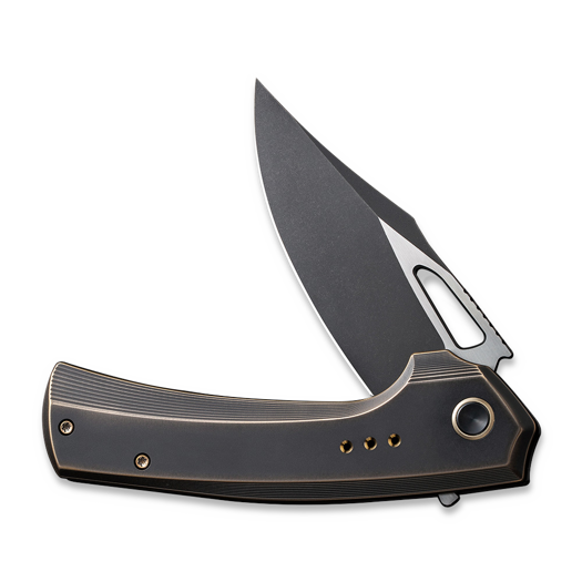 We Knife Nefaris, Bronze/Black Titanium, Black SW/Satin WE22040D-3