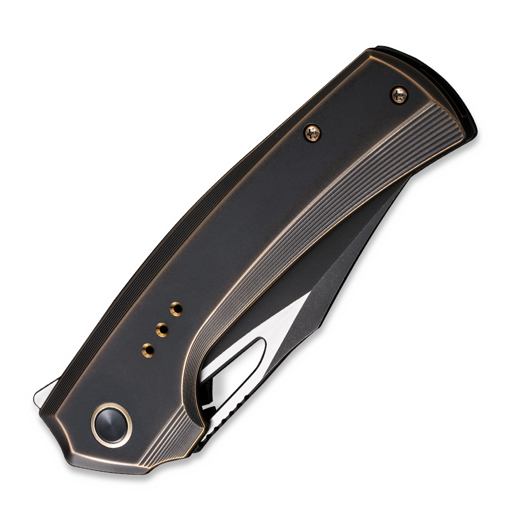 We Knife Nefaris, Bronze/Black Titanium, Black SW/Satin WE22040D-3