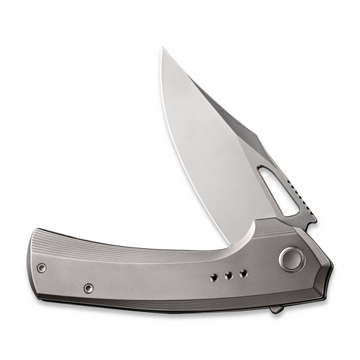 We Knife Nefaris, Titanium, Polished Bead Blasted WE22040D-2