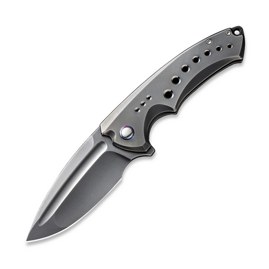 We Knife Nexusia, Polished Gray Ti, Polished WE22044-6