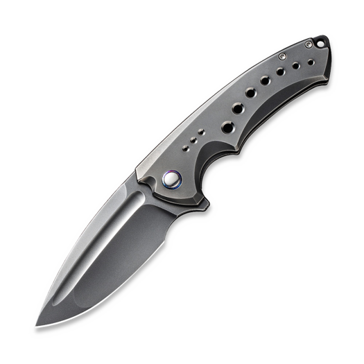 We Knife Nexusia, Polished Gray Ti, Polished WE22044-6