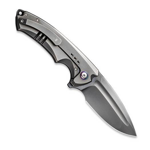 We Knife Nexusia, Polished Gray Ti, Polished WE22044-6