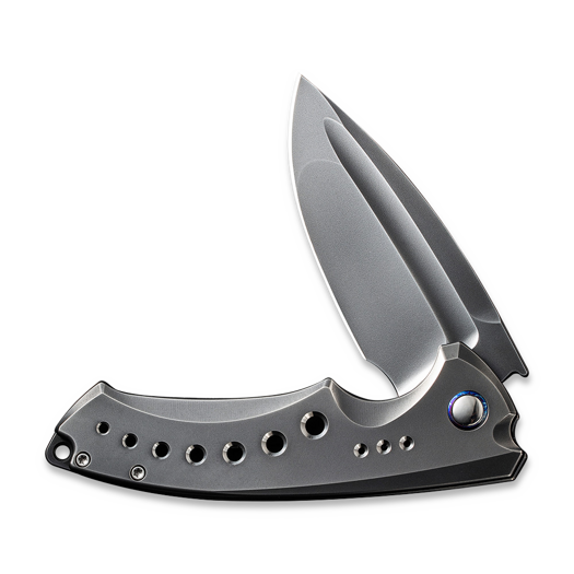 We Knife Nexusia, Polished Gray Ti, Polished WE22044-6