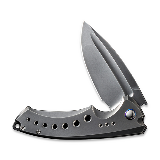 We Knife Nexusia, Polished Gray Ti, Polished WE22044-6