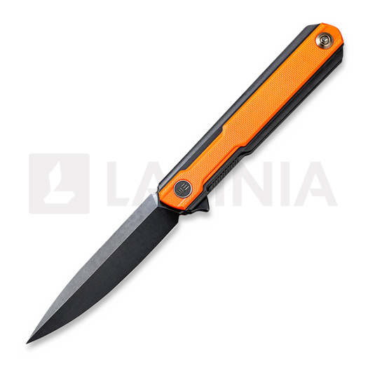 Nóż składany We Knife Peer, black TI/orange G10 2015B