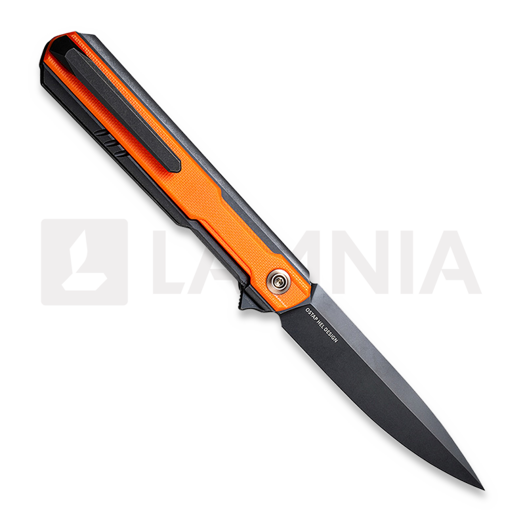 Coltello pieghevole We Knife Peer, black TI/orange G10 2015B