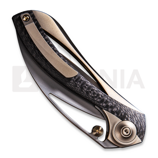 We Knife Pleroma foldekniv, champagne 821B