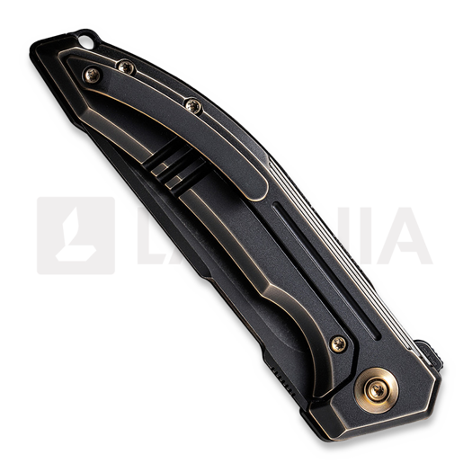 We Knife Quixotic Taschenmesser, bronze/black 21016-2