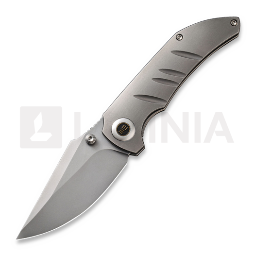 We Knife Riff-Raff, Titanium, Polished Bead Blasted WE22020B-4