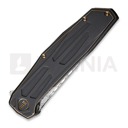 We Knife Shadowfire Damasteel, Bronze/Black Titanium WE22035-DS1