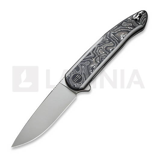 Складной нож We Knife Smooth Sentinel Aluminum Foil CF Inlay WE20043-5