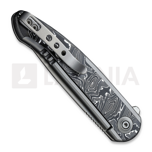 We Knife Smooth Sentinel Aluminum Foil CF Inlay k&auml;&auml;nt&ouml;veitsi WE20043-5