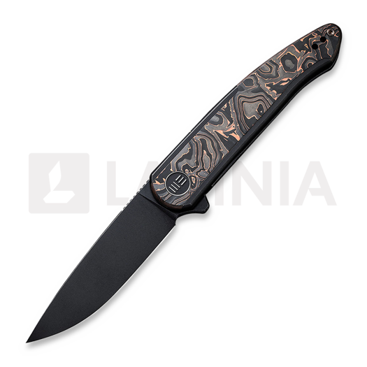 Nóż składany We Knife Smooth Sentinel Copper Foil CF Inlay WE20043-6