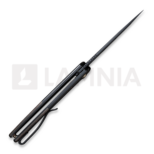 We Knife Smooth Sentinel Copper Foil CF Inlay foldekniv WE20043-6