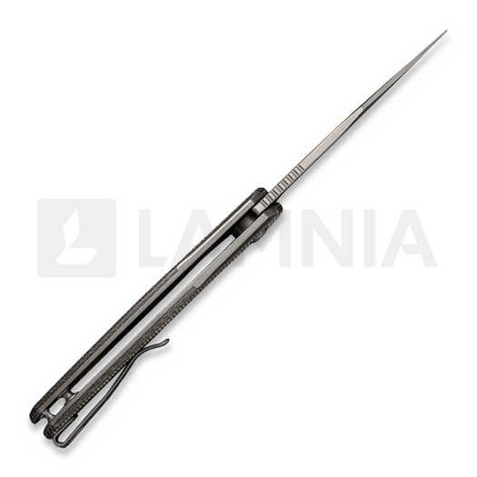 Couteau pliant We Knife Snick, dark green micarta inlay WE19022F-5