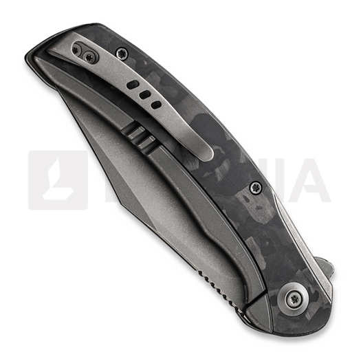 Navalha We Knife Snick, marble carbon fiber inlay WE19022F-2