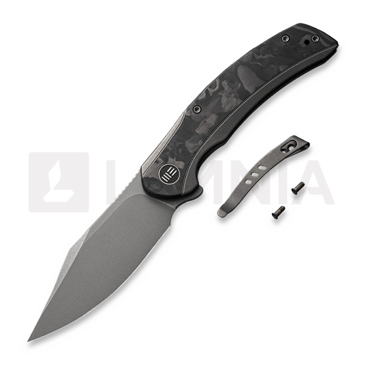 Navalha We Knife Snick, marble carbon fiber inlay WE19022F-2