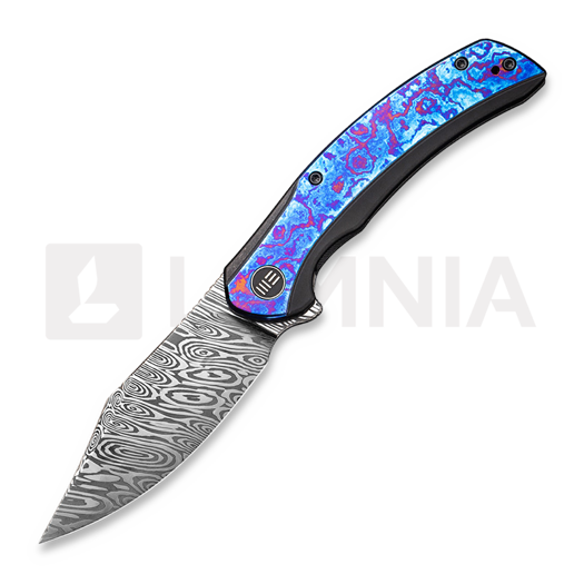 We Knife Snick 접이식 나이프, timascus inlay WE19022F-DS1