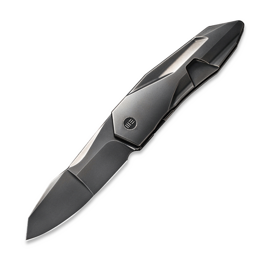 We Knife Solid, Gray Titanium, Polished WE22028-6