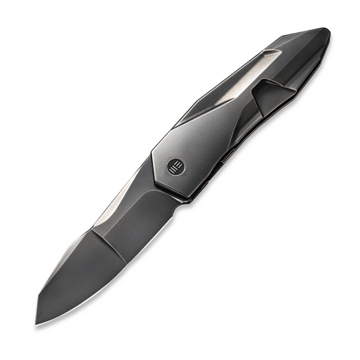 We Knife Solid, Gray Titanium, Polished WE22028-6