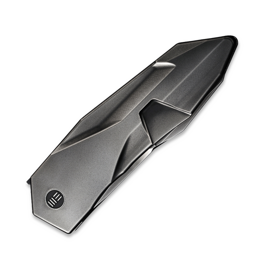 We Knife Solid, Gray Titanium, Polished WE22028-6