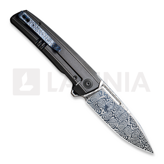 We Knife Speedster sulankstomas peilis, Heimskringla damasteel 21021B-DS1