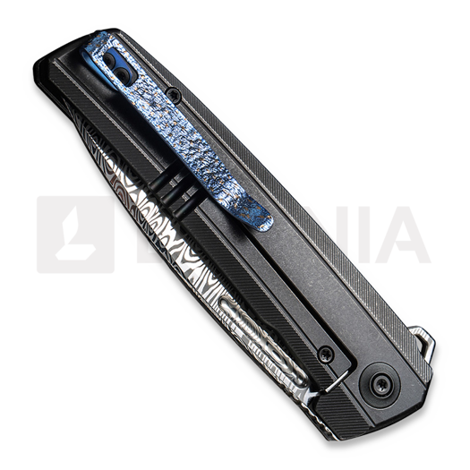 We Knife Speedster kääntöveitsi, Heimskringla damasteel 21021B-DS1